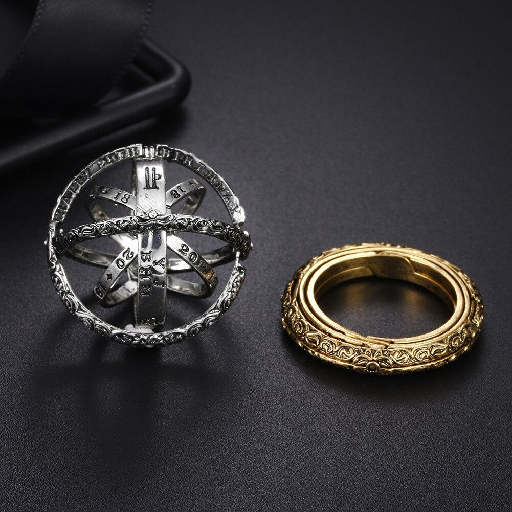 Vintage Astronomical Ball Ring